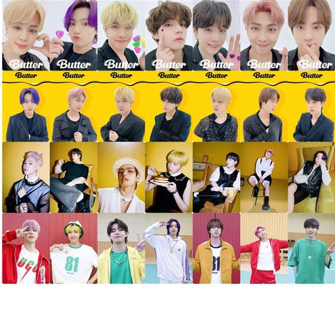 💛BUTTER💛 Lomo Cards - BTS ARMY GIFT SHOP