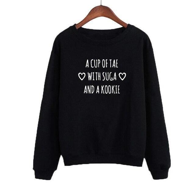 CUP OF TAE SWEATSHIRT💜 - BTS ARMY GIFT SHOP