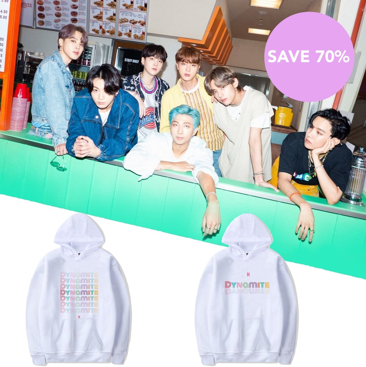 DYNAMITE HOODIE 💜 - BTS ARMY GIFT SHOP