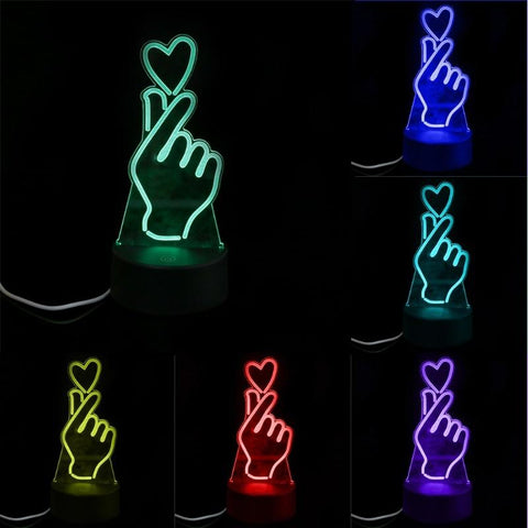 HEARTU FINGER BTS LED LIGHT💜 - BTS ARMY GIFT SHOP