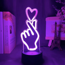 Load image into Gallery viewer, HEARTU FINGER BTS LED LIGHT💜 - BTS ARMY GIFT SHOP
