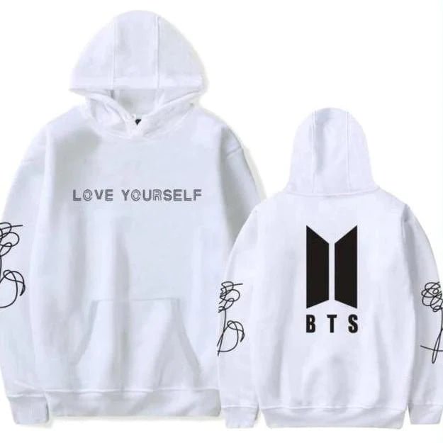 LOVE YOURSELF HOODIES - BTS ARMY GIFT SHOP