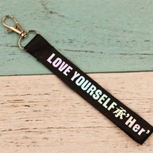 Load image into Gallery viewer, LOVE YOURSELF KEYCHAINS💜 - BTS ARMY GIFT SHOP
