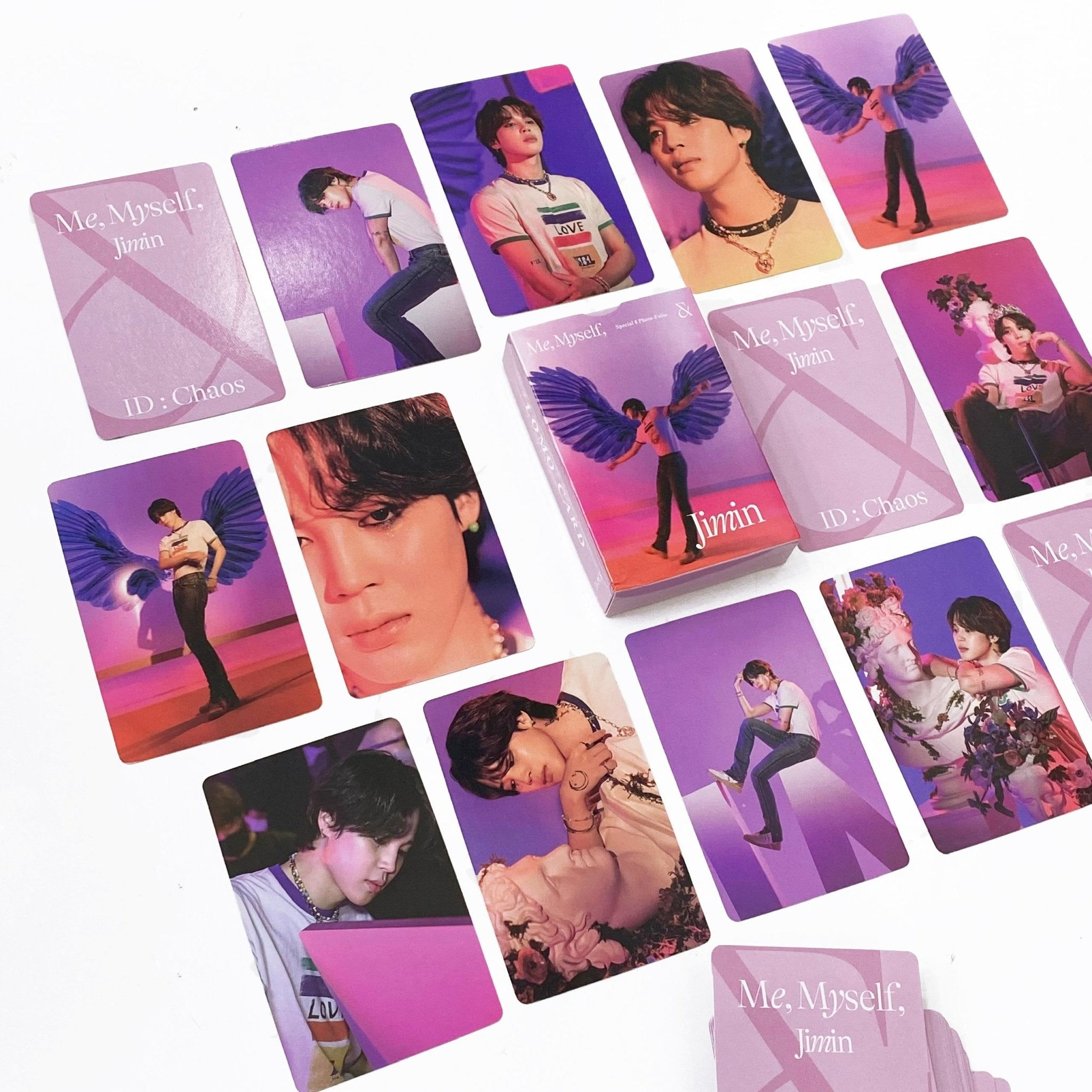 Me, Myself, and Jimin ID Chaos Photo Cards - BTS ARMY GIFT SHOP