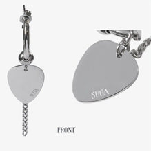 Load image into Gallery viewer, New Suga Guitar Pic Earring - BTS ARMY GIFT SHOP
