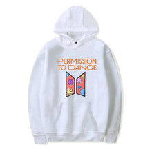 Load image into Gallery viewer, PERMISSION TO DANCE HOODIE🧡 - BTS ARMY GIFT SHOP
