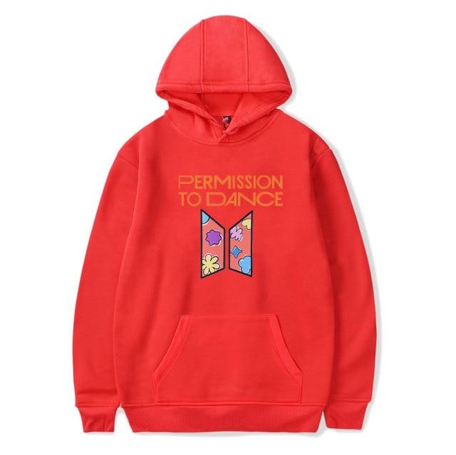 PERMISSION TO DANCE HOODIE🧡 - BTS ARMY GIFT SHOP
