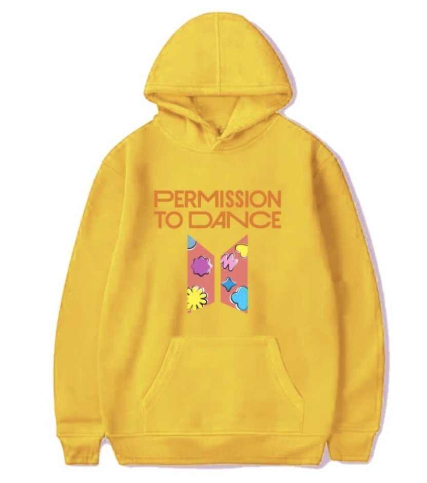 PERMISSION TO DANCE HOODIE🧡 - BTS ARMY GIFT SHOP