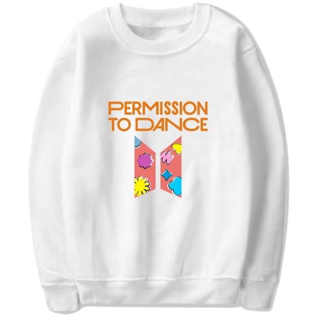 アイドル BTS PERMISSION TO DANCE ICON SWEATSHIRT アイドル BTS PERMISSION TO DANCE ICON SWEATSHIRT BTS