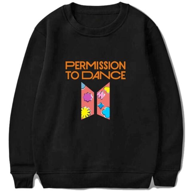 PERMISSION TO DANCE SWEATER🧡 - BTS ARMY GIFT SHOP