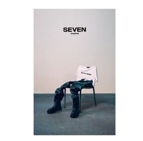 Seven Jungkook 'Days A Week' T-shirt - BTS ARMY GIFT SHOP