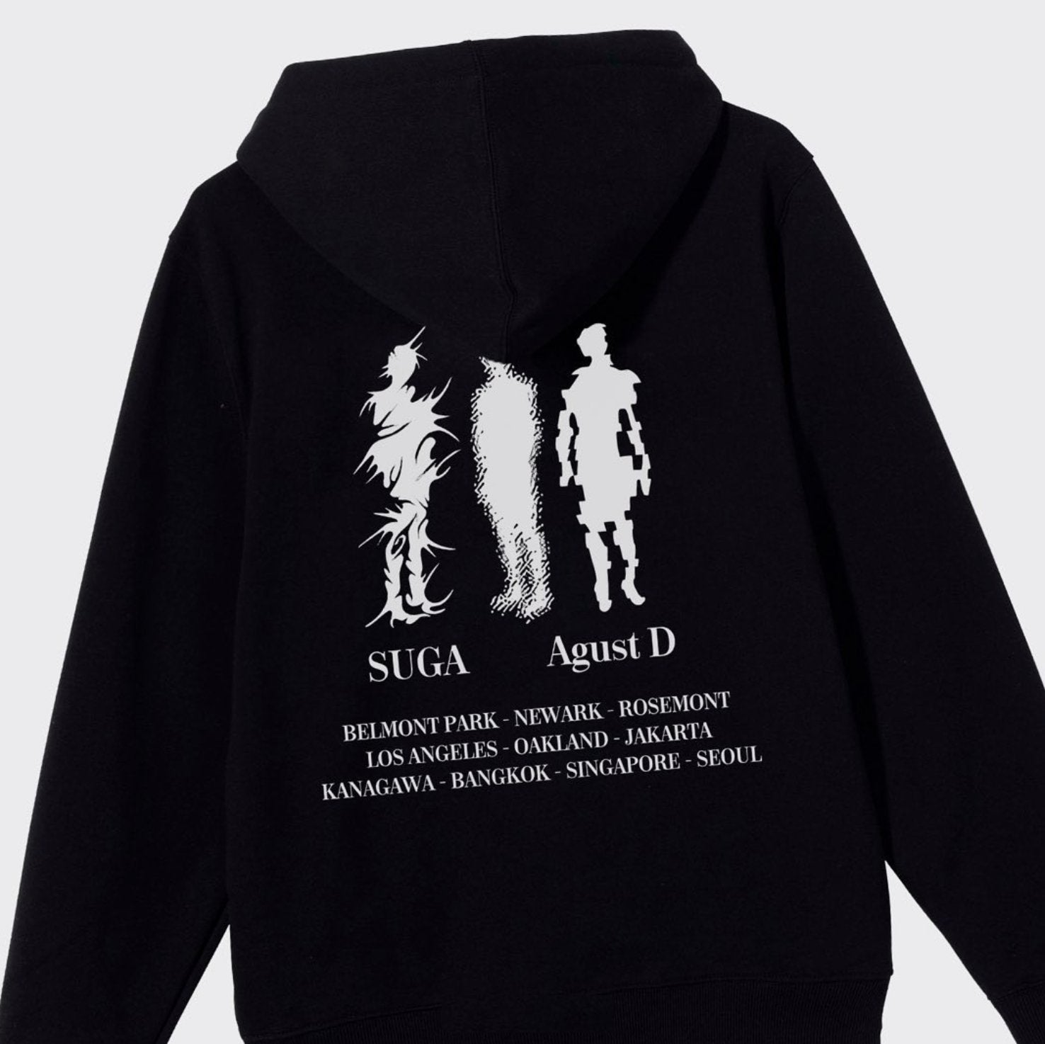 【入手困難】bts ユンギ suga コラボ パーカー フーディ agustd BTS Suga August D Tour Streetwear Hoodie – Kpop Exchange