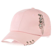 Load image into Gallery viewer, WINGS TOUR PIERCED BASEBALL CAP💜 - BTS ARMY GIFT SHOP
